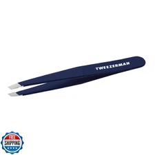 Tweezerman Exclusive Evening Blue Slant Tweezer - Hair Removal Tweezers, Stai