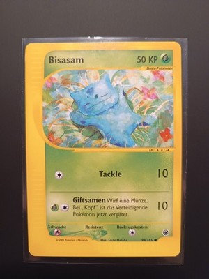 Pokémon TCG Bisasam Bulbasaur 94/165 Common Expedition E-Series Near Mint DE