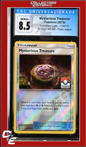 Mysterious Treasure graded CGC 8.5 for sale on eBay