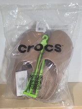 Crocs Dylan Platform Clogs-Women Size 10 Brown Tan BRAND NEW SEALED 