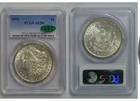 1892 PCGS AU58 CAC MORGAN SILVER DOLLAR