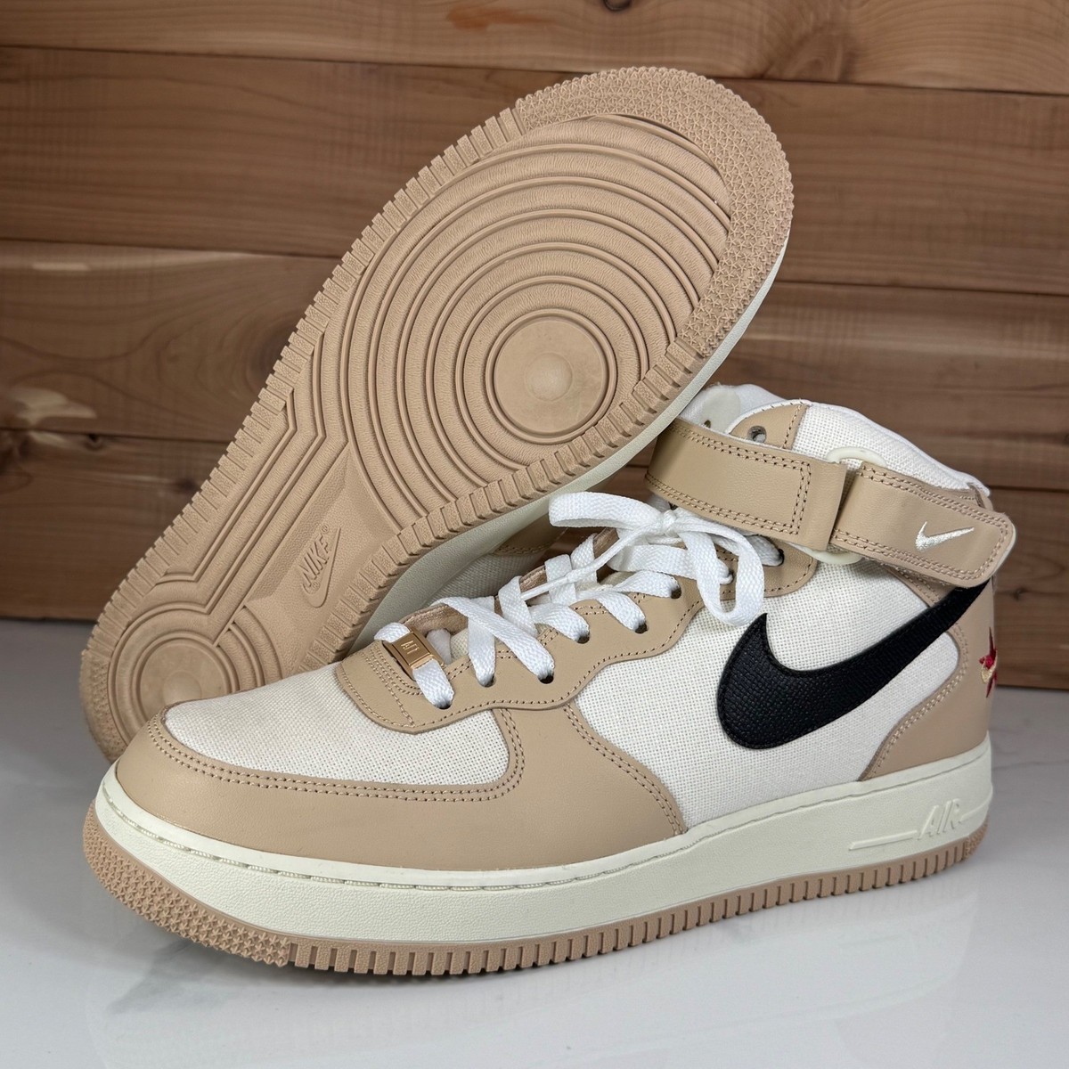 Nike Air Force 1 Mid 07 QS Izakaya Shimmer Sanddrift DX2938-200