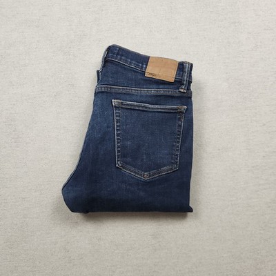 Gap 1969 Damen Jeans Hose W29 L32 Denim Blau Slim Skinny Straight Fit Stretch