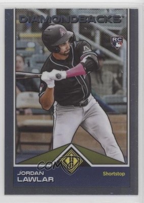 2024 Topps Transcendent Collection Icons Chrome Jordan Lawlar #10 1ir6