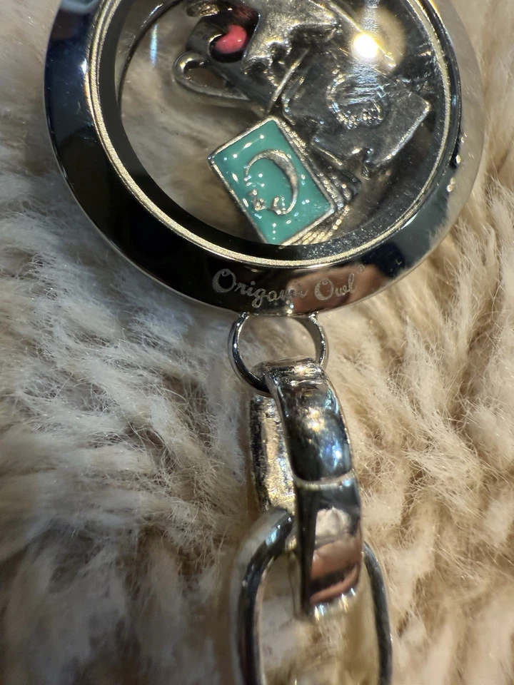 Pulsera medallón Origami Owl Dream con dijes tono plata Foto 4 de 4