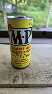Vintage M-P Cooling System  Sealant & Conditioner Can Nice Graphics