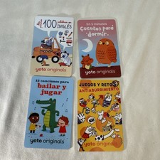Yoto Latin American Audio Cards Age 3-7 Lot Of 4