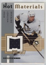 2005-06 Fleer Hot Prospects Hot Materials Ryan Whitney #HM-RW 0o9