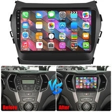 Android 13 CAR RADIO GPS STEREO NAVI FOR HYUNDAI SANTA FE SPORT IX45 2013-2018