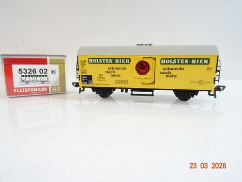 Fleischmann H0 532602 K Kühlwagen Holsten-Bier der DB in OVP BH3735 | Zustand: Gebraucht
