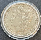 1900-P Morgan Silver $1 Dollar in Holder - Excellent Coin - Priced to Go - D9