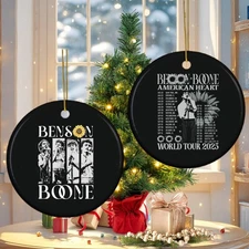 Benson Boone 2025 Ornament - 2 Side