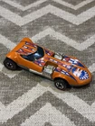 VINTAGE 1968 HOT WHEELS REDLINE TWIN MILL DIECAST CAR in ORANGE HONG KONG