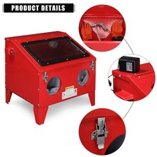 40-gallon Abrasive Sand Blast Blaster Cabinet Sandblaster Red