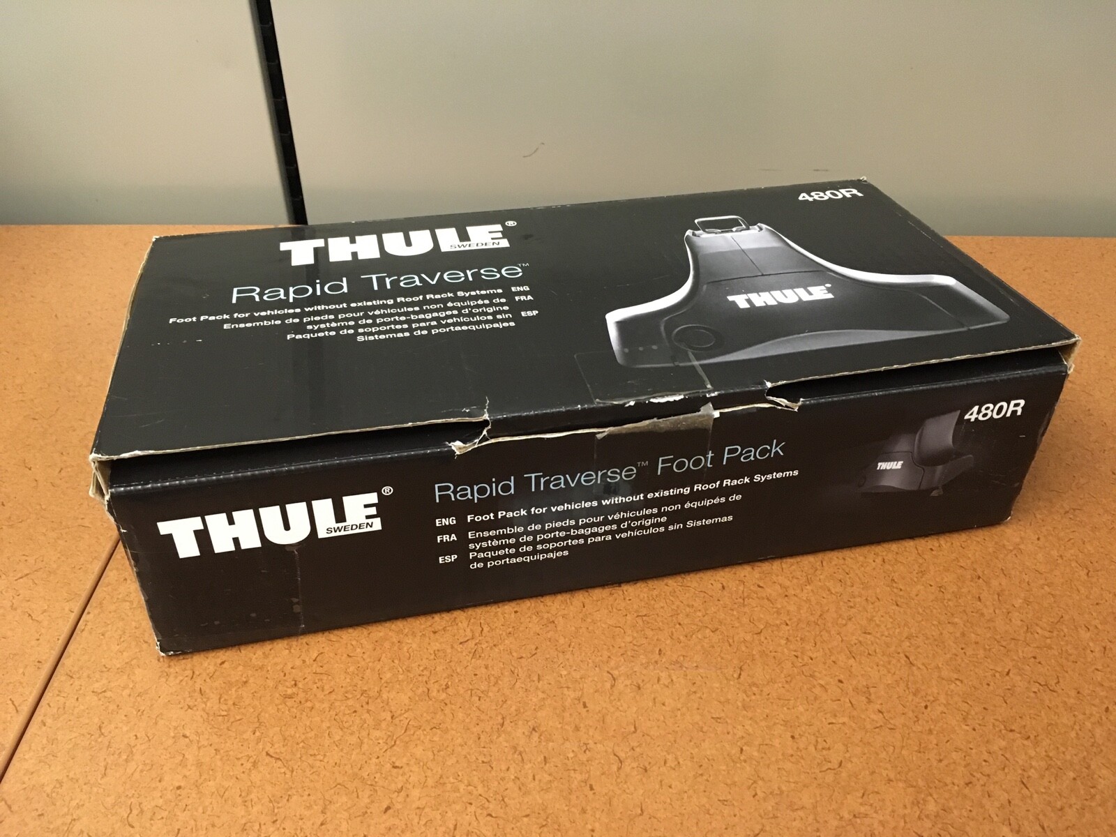 thule gutter high foot pack