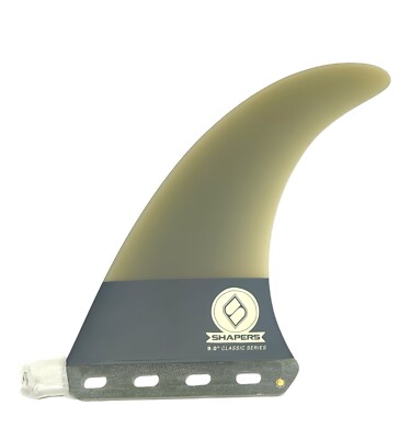 9'' Shapers Fins Longboard Surfboard  Fiberglass Fin New  