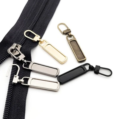 5stk Reißverschluß Anhänger Griff Zipper Ersatz für Reißverschluss, RV Schieber