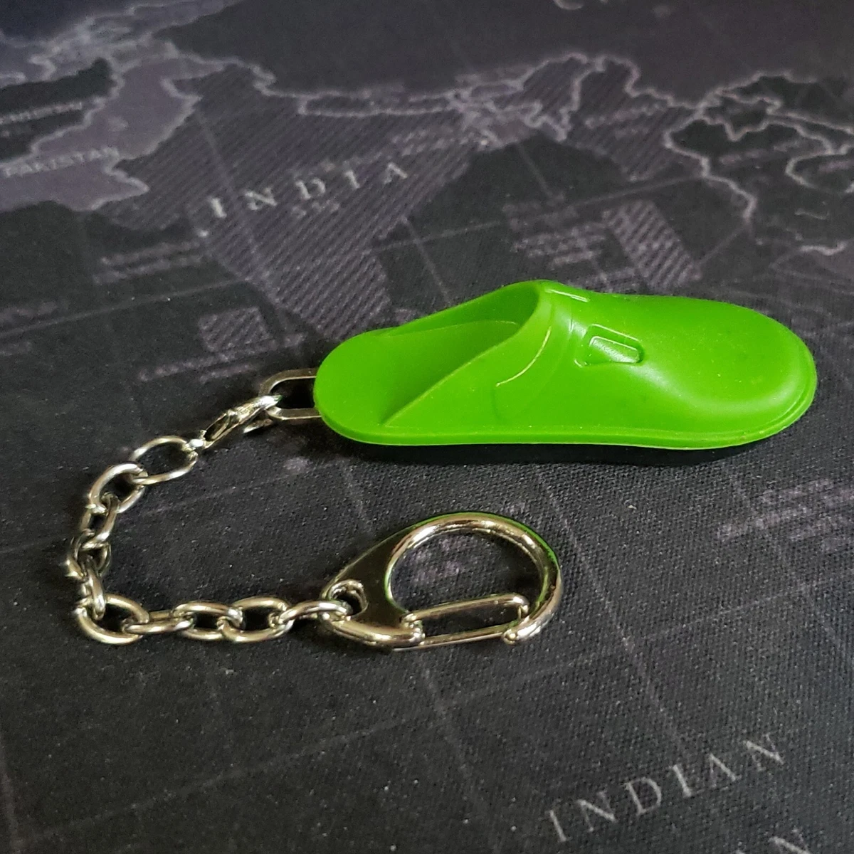 Rubber clog hotsell keychain