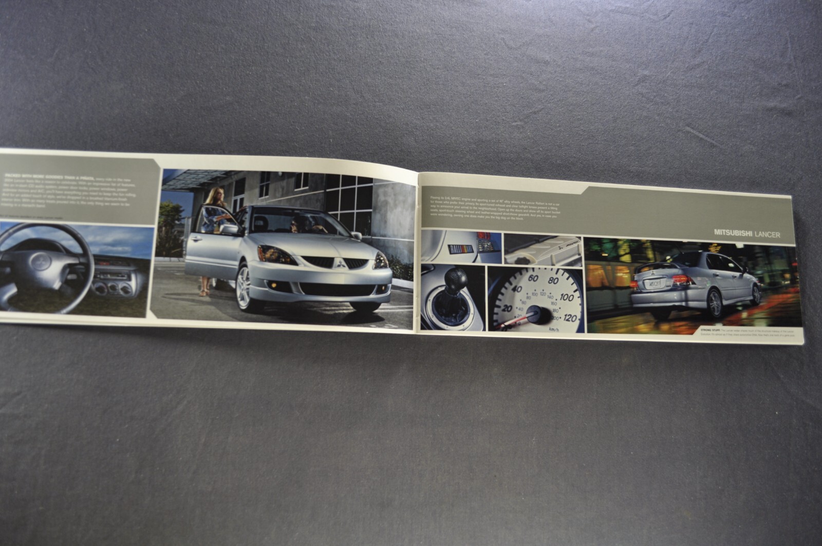 2004 Mitsubishi Brochure Lancer Evolution Eclipse Spyder Mirage Diamante Montero