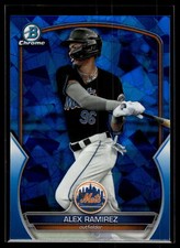Alex Ramirez 2023 Bowman Draft Chrome Sapphire Edition Card #BDC-17