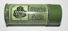 VINTAGE PACKAGE DOAN'S PILLS MEDICAL MEDICINE BOX TIN & PAPERWORK KIDNEYS — photo 8