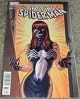 Rare Amazing Spider-man 1 NM MX 678 Venom Mary Quionnes Variant La Mole Con 2016