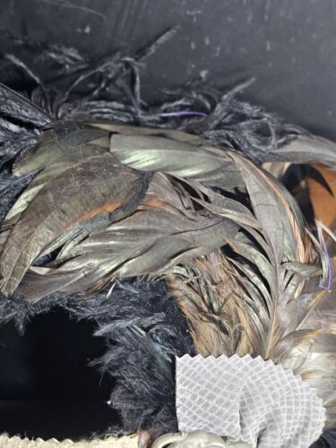 Rare Hand-Crafted Venetian Venezia Masquerade Mask Made in Italy 11x18 2.20z - Picture 4 of 6