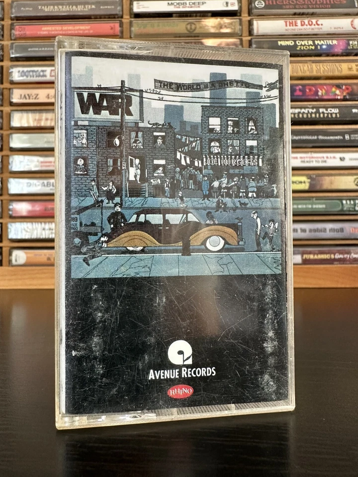 *1992 Remaster* The World is a Ghetto - War Cassette Tape | "The Cisco Kid" VG+ - Image 3 of 4