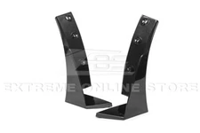 For 14-19 Corvette C7 Z06 Stage 3 ABS PLASTIC Front Splitter Extension Winglets