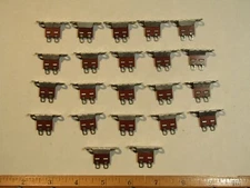 22 pieces 2-Lug Phenolic Terminal Strips w/ Solder Lugs for Tube Amps or DIY ~ C