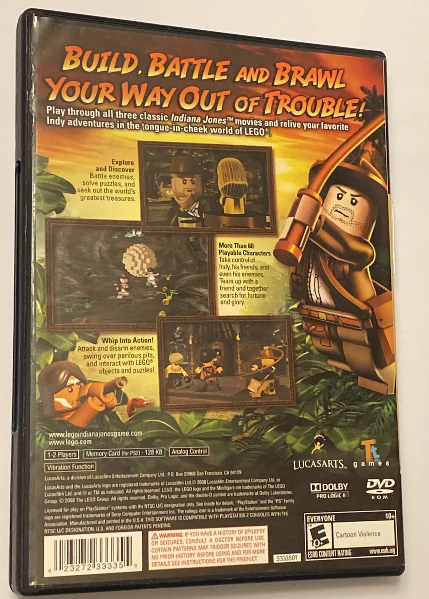  Lego Indiana Jones: The Original Adventures - Playstation 3 :  Disney Interactive: Video Games