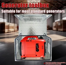 Universal Aluminium Generator Tool Box Storage Box Suitable for RV Truck Ute