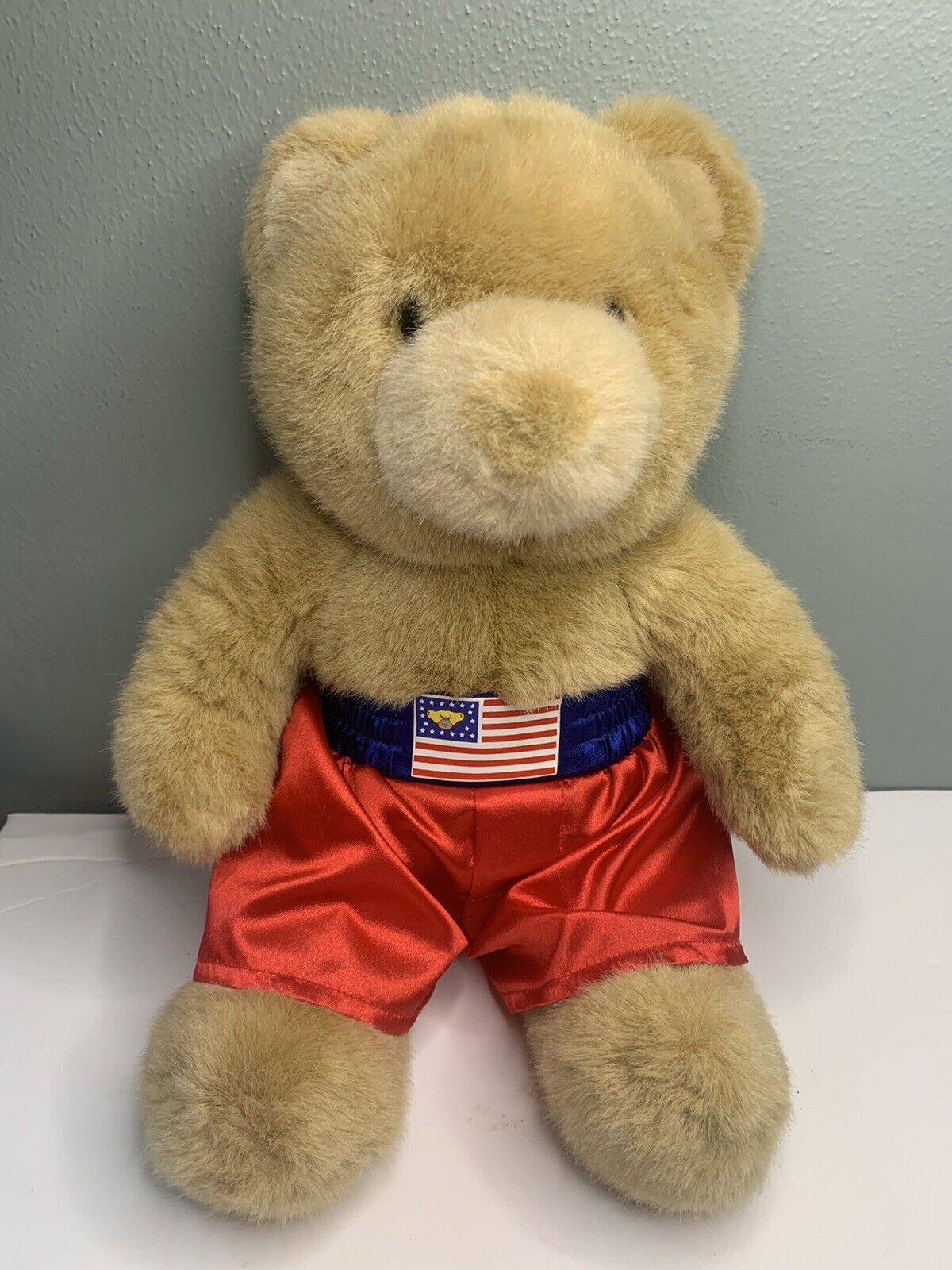 Build a Bear shopping Workshop Red White Blue Flag USA Long-awaited Preowned Shorts