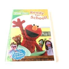 Sesame Street Ready for School DVD Animated Elmo Abby First Day of School R1 NEW