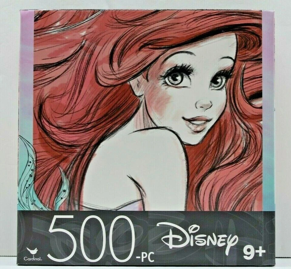 Rompecabezas Sirenita 500 Piezas 14 X 11 Piezas Pequeñas Duro Foto 3 de 3