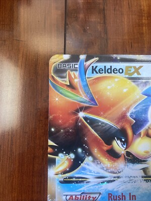 Pokemon Keldeo EX Oversized JUMBO Black & White 49/149 MP/HP | eBay