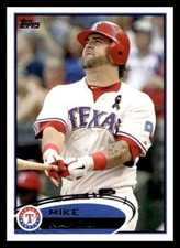 2012 Topps  Mike Napoli #37 Texas Rangers