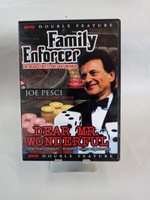 Joe Pesci Double Feature DVD ~ Family Enforcer ~ Dear Mr Wonderful ~(Slim Case)