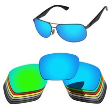 Lenslog Polarized Replacement Lens For-Ray-Ban RB3502 61mm Frame -Colors