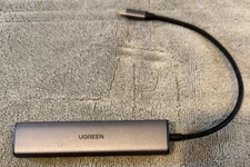 USB 3.0 to Ethernet Adapter 4 in 1 Multiport Hub with Gigabit RJ45 CM475 UGREEN