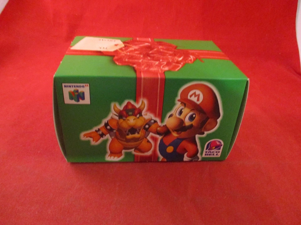 Taco Bell Nintendo 64 N64 ПУСТАЯ промо подарочная коробка Super Mario Diddy Kong Star Fox  - Изображение 3 из 4