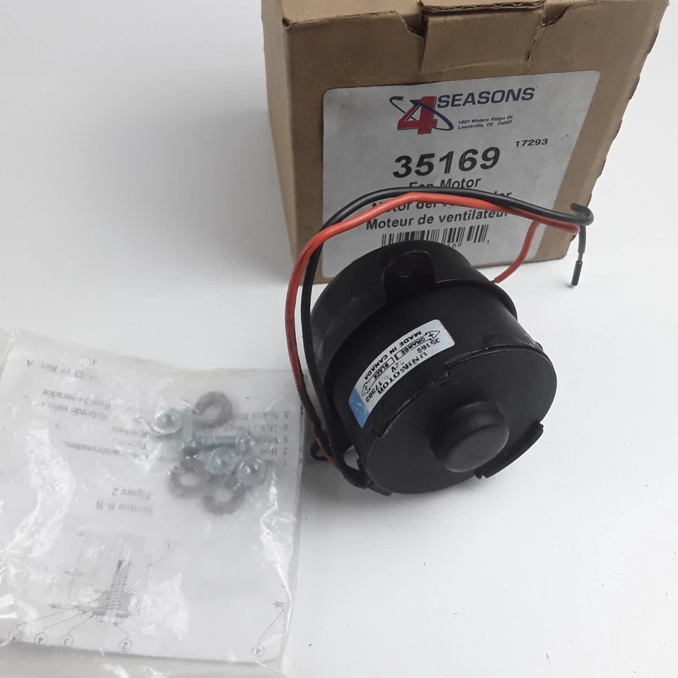 Motor ventilador condensador Four Seasons 35169 para Mazda 626 Miata (1999 2000 2001-2005) Foto 3 de 4