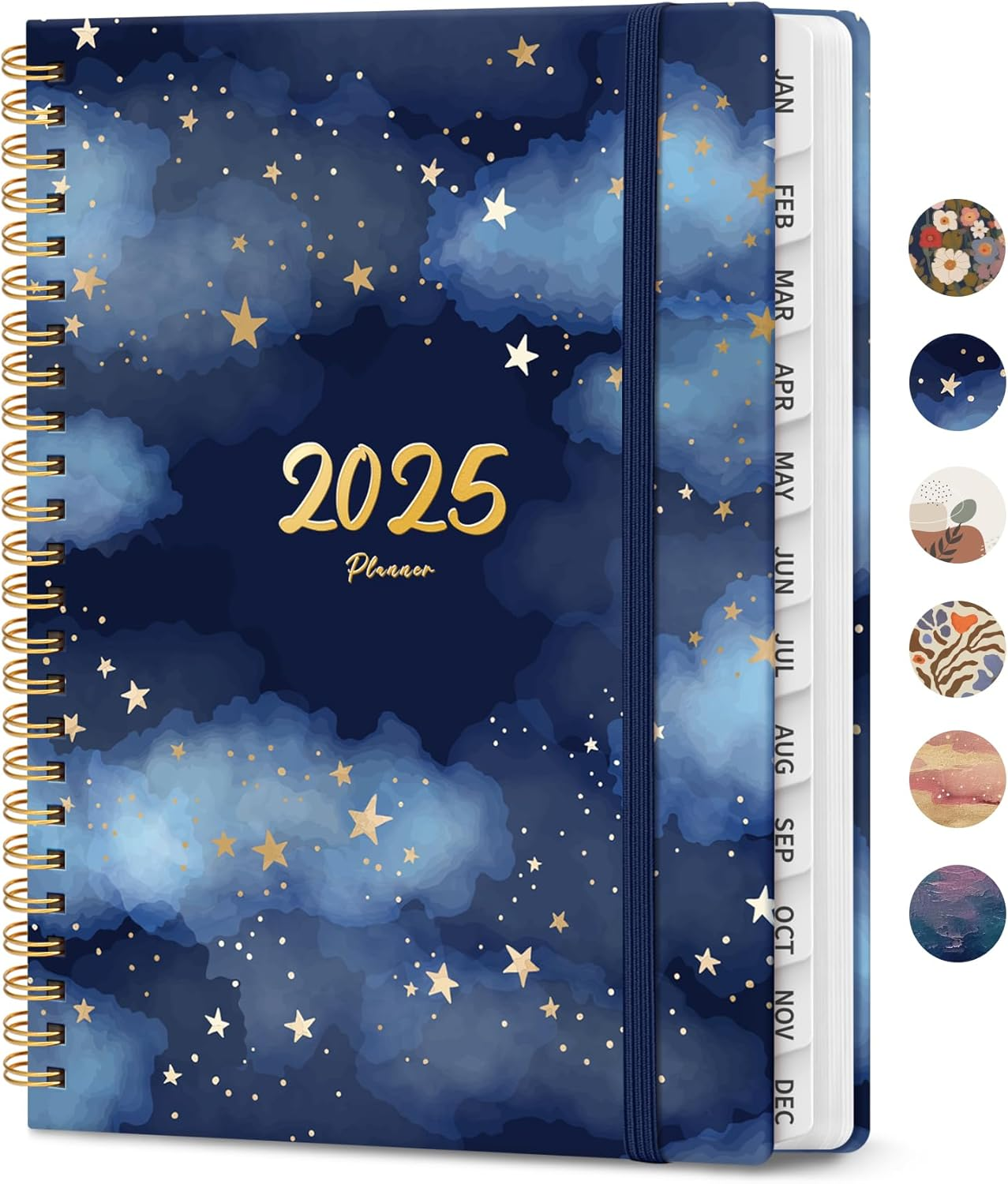 2025 Planner - Weekly and Monthly Planner, Jan 2025 to Dec 2025, Hardcover 2025