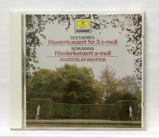 SVIATOSLAV RICHTER   BEETHOVEN  SCHUMANN piano concertos DGG CD NM
