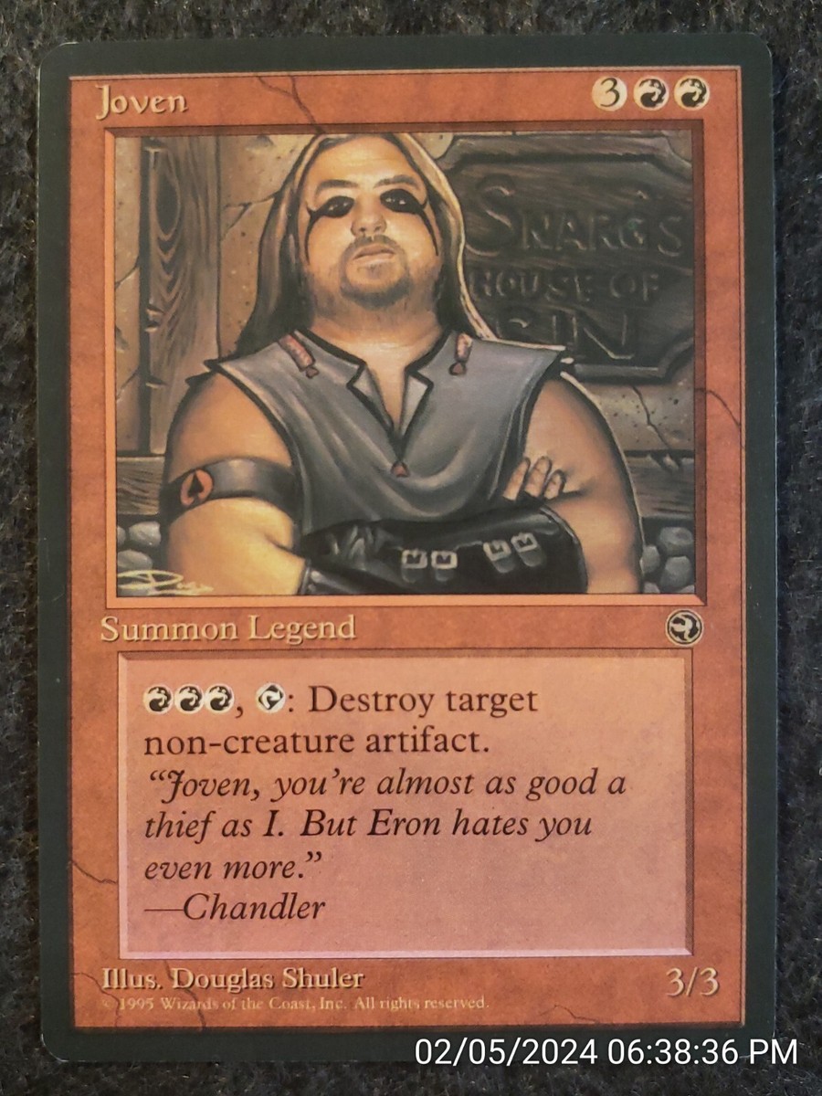 mtg best homelands cards Joven MTG 1995 Homelands Legendary Creature Magic the Gathering Card  (DS3D1D3)