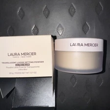 🔥 Laura Mercier Ultra Blur Loose Setting Powder Translucent NIB .7 Oz FULL SIZE