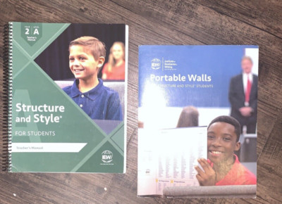 IEW Teaching Writing: Structure and Style Year 2 Level A Teacher Manual & Walls