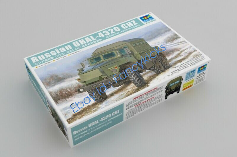 Trumpeter 01071 1/35 Russian URAL-4320 CHZ truck model kit- 2020
