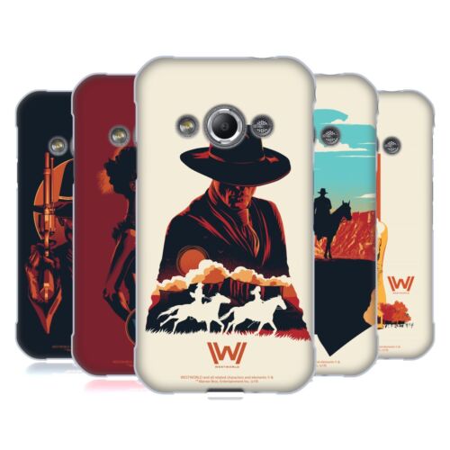 OFFICIAL WESTWORLD GRAPHICS SOFT GEL CASE FOR SAMSUNG PHONES 4 - Picture 1 of 17