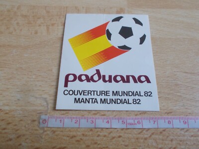Sticker Paduana - Mundial 82 - Cup Of World Of Soccer 1982